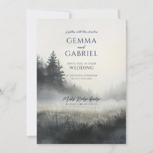 Invitación a la boda de Forest Meadow