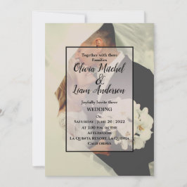 Invitación a la boda de fotos de Personalizados ru