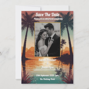 Invitación a la boda de fotos personales Eternal S