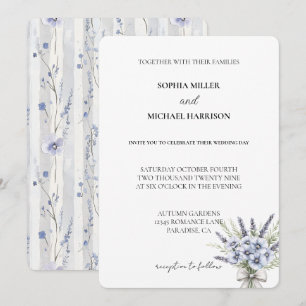 Invitación a la boda de fresas de chocolate