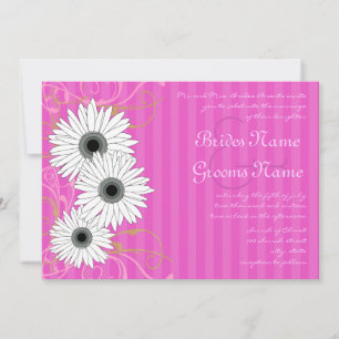 Invitación a la boda de Fuchsia Daisy