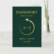 Invitación a la boda de Gold Passport