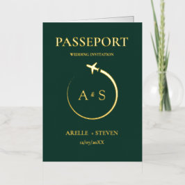 Invitación a la boda de Gold Passport