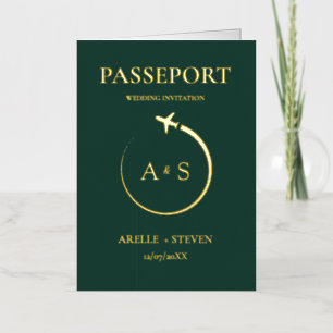 Invitación a la boda de Gold Passport