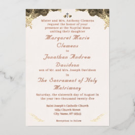 Invitación a la boda de Gracia Católica