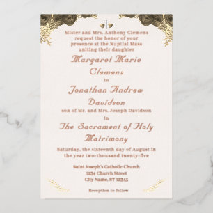 Invitación a la boda de Gracia Católica