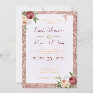 invitación a la boda de hadas