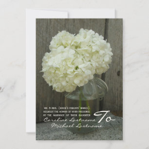 Invitación a la boda de Hidranges y Barnwood