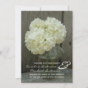 Invitación a la boda de Hidranges y Barnwood