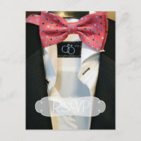 Invitación a la boda de homosexuales RSVP con foto