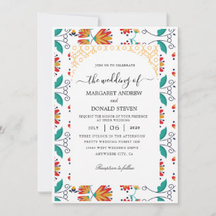 Invitación a la boda de honor indio