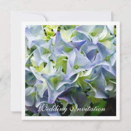 Invitación a la boda de Hydrangea