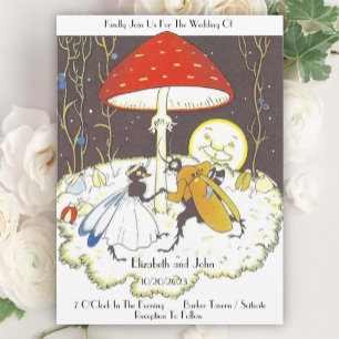Invitación a la boda de Ilustracion ventilado capr
