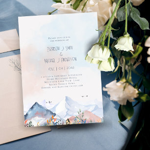 Invitación a la Boda de Invierno de la Escena de l