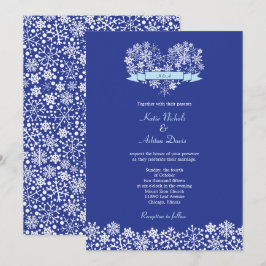 Invitación a la Boda de Invierno del Corazón de Sn