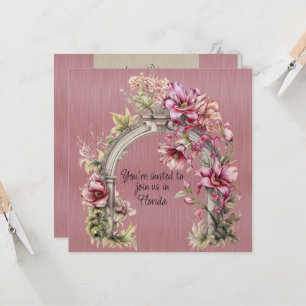 Invitación A La Boda De Invierno En Florida