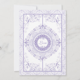 Invitación a la boda de Ironworks antiguos