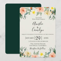 Invitación a la boda de Jardin De Fleurs