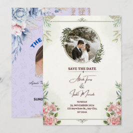 Invitación a la boda de jardín encantada