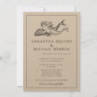 Invitación a la boda de Kraft en Mermaid Beach