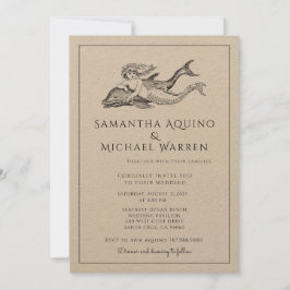 Invitación a la boda de Kraft en Mermaid Beach