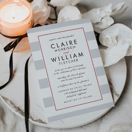 Invitación a la boda de la banda de metro | Cranbe