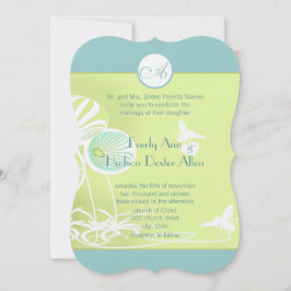 Invitación a la boda de la Boda de Abejas de Flora