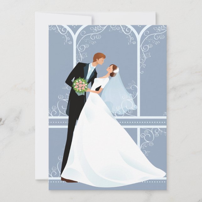 Invitación a la boda de la boda de la boda del abd (Anverso)