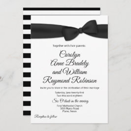Invitación a la boda de la boda de la marea de rem