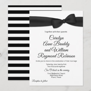 Invitación a la boda de la boda de la marea de rem