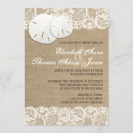 Invitación a la boda de la boda de la novia en Bur