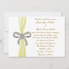 Invitación a la boda de la boda de los diamantes a