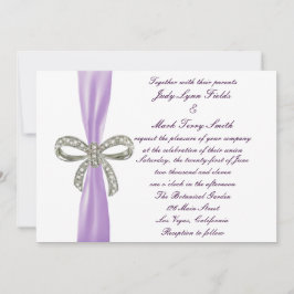 Invitación a la boda de la boda de los diamantes m