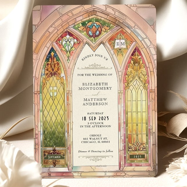 Invitación a la boda de la Catedral Gótica de Vidr (Subido por el creador)