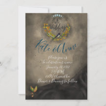 Invitación a la boda de la celebración de Mabon co