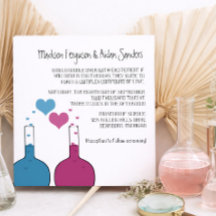 Invitación a la boda de la ciencia del amor