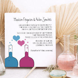 Invitación a la boda de la ciencia del amor
