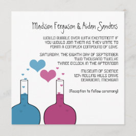 Invitación a la boda de la ciencia del amor