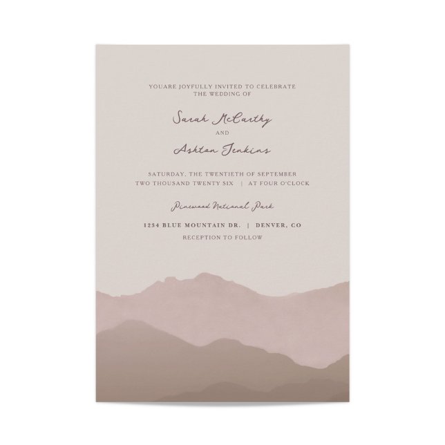 Invitación a la boda de la cordillera (Subido por el creador)