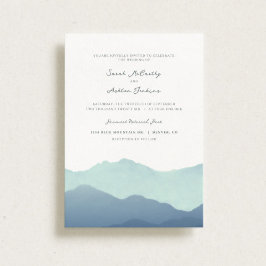 Invitación a la boda de la cordillera
