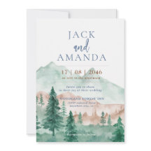 Invitación a la boda de la Cordillera Forestal de