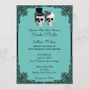Invitación a la boda de la Cráneo de Azúcar en Gót