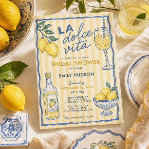 Invitación a la boda de La Dolce Vita Lemon