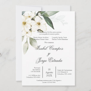 Invitación a la boda de la ecología española