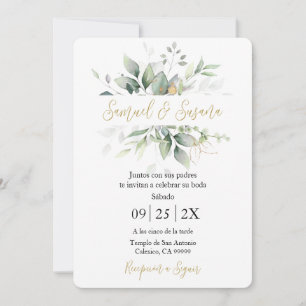 Invitación a la boda de la ecología española
