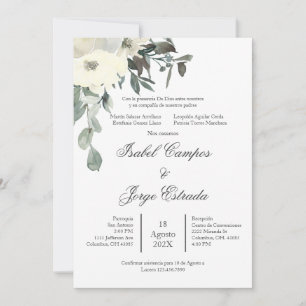 Invitación a la boda de la ecología española