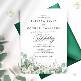 Invitación a la boda de la ecologización de la esm