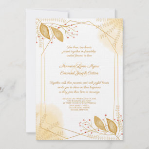 Invitación a la boda de la entrega de dulces