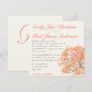 Invitación a la boda de la frambuesa del tronco gr