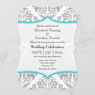 Invitación a la boda de la funda del amortiguador